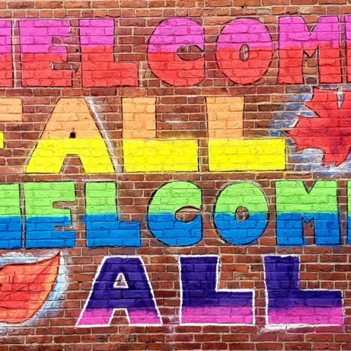 Welcome fall mural Welcome fall mural